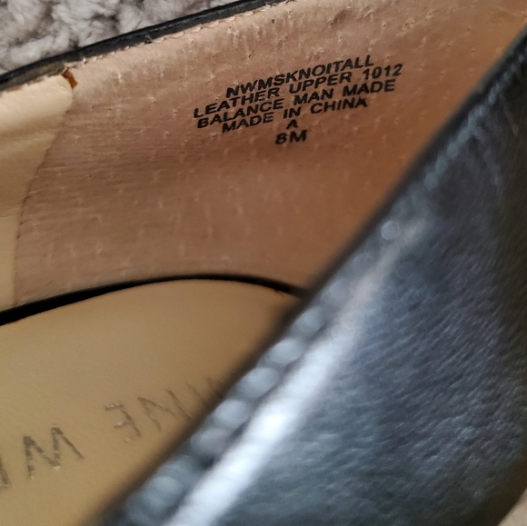Nine West Msknoitall Black Leather Mary Jane Pump - Picture 12 of 12